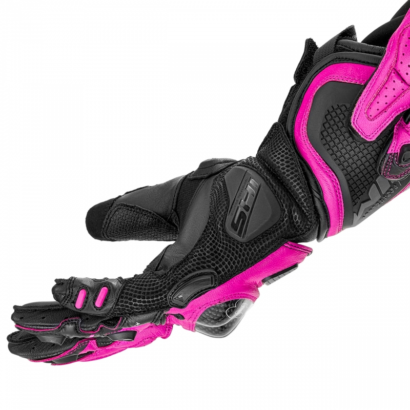 Ženske moto rukavice Shima RS-3 roze