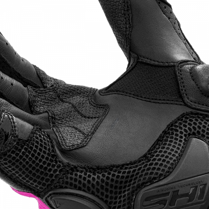 Ženske moto rukavice Shima RS-3 roze