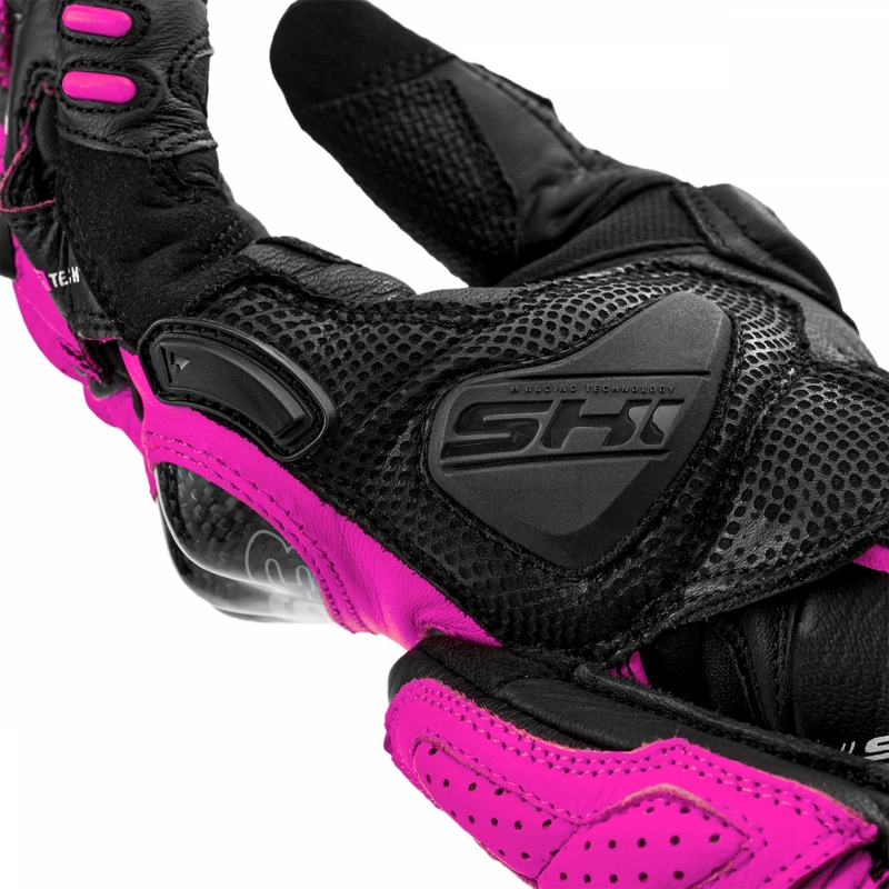 Ženske moto rukavice Shima RS-3 roze