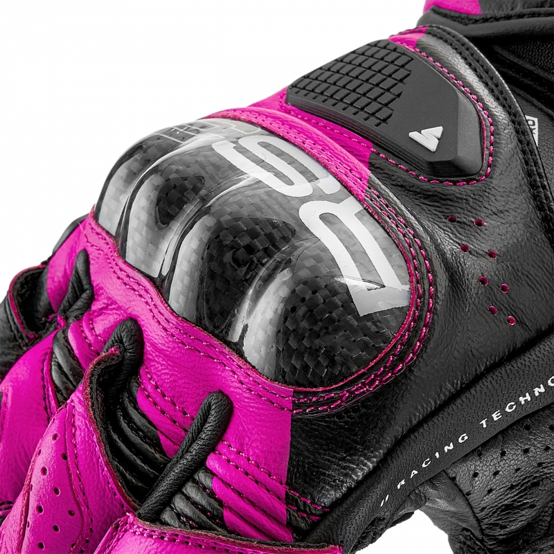 Ženske moto rukavice Shima RS-3 roze