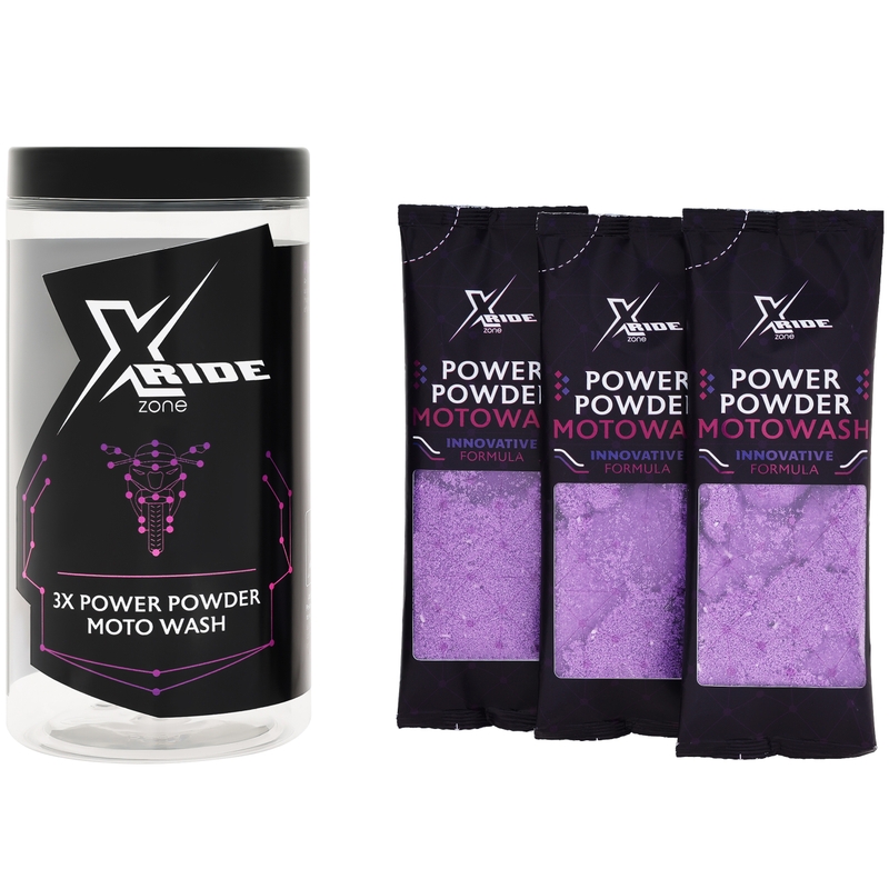 Praškasti šampon za motocikle XzoneRide® Power Powder-Moto Wash 60 g