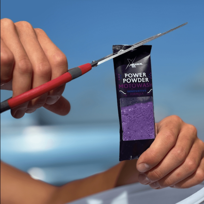 Praškasti šampon za motocikle XzoneRide® Power Powder-Moto Wash 60 g