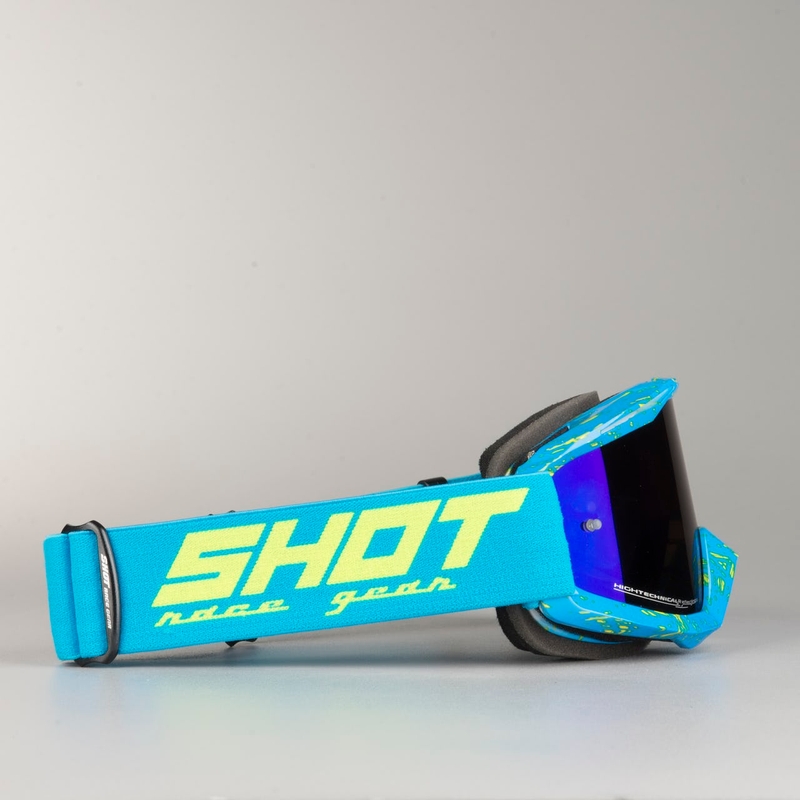 Motocross naočale Shot Iris Scratch Blue-Fluo Yellow rasprodaja