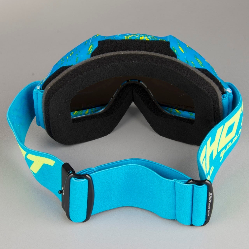 Motocross naočale Shot Iris Scratch Blue-Fluo Yellow rasprodaja