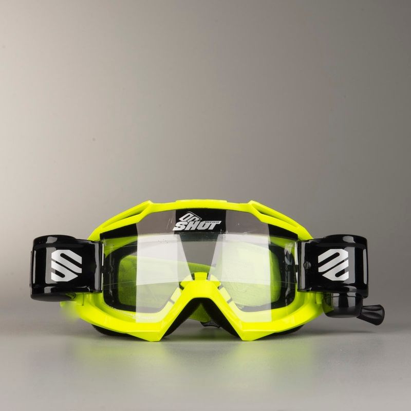 Shot Assault Roll-Off motocross naočale fluo žute