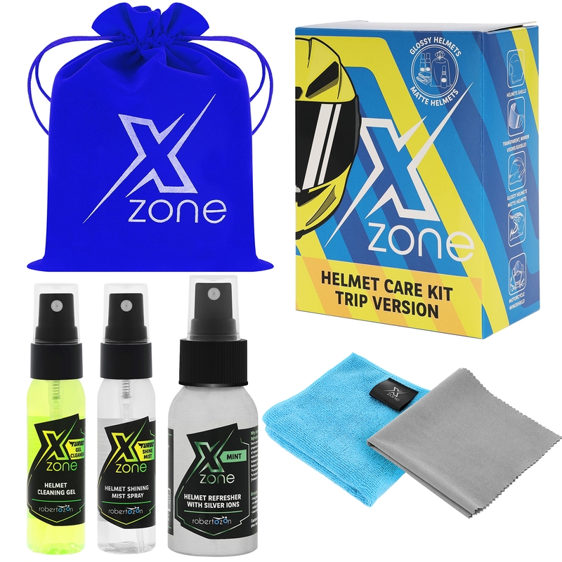 Xzone® komplet za njegu kacige s ionima srebra