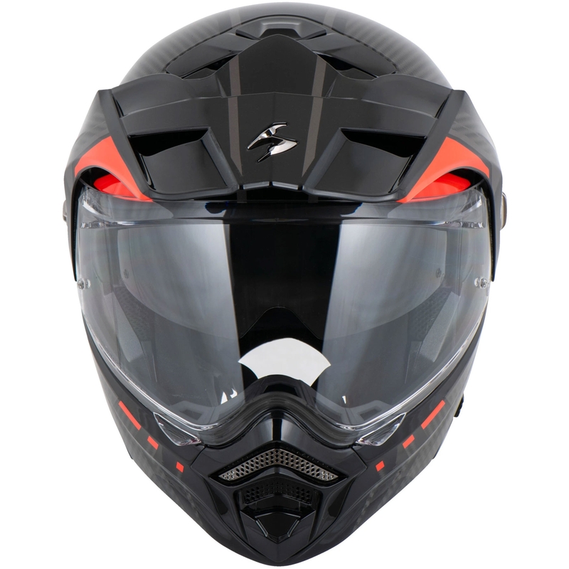 Scorpion ADX-2 LEWIS preklopna motociklistička kaciga crno-crvena