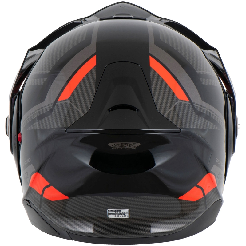 Scorpion ADX-2 LEWIS preklopna motociklistička kaciga crno-crvena
