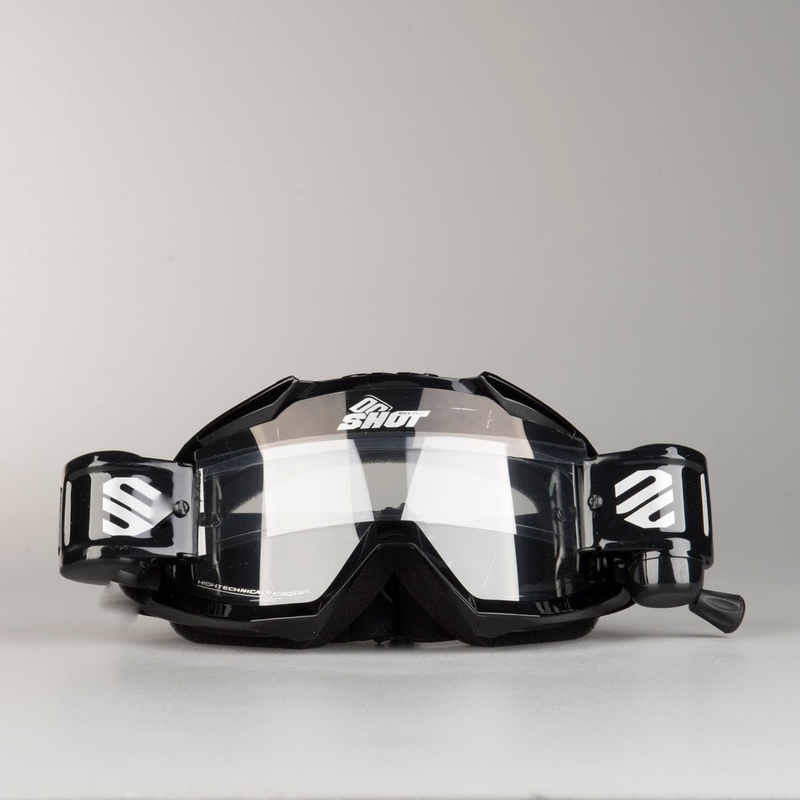 Crne naočale za motocross Shot Assault Roll-Off