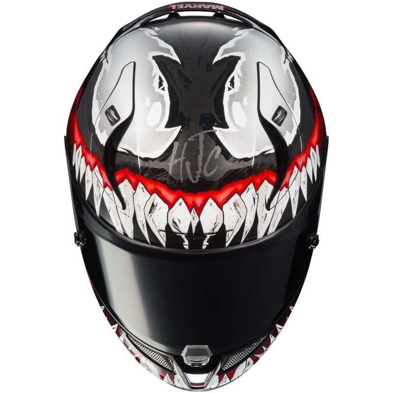 HJC RPHA 11 Venom II MC1 crno-bijelo-crvena integralna motociklistička kaciga