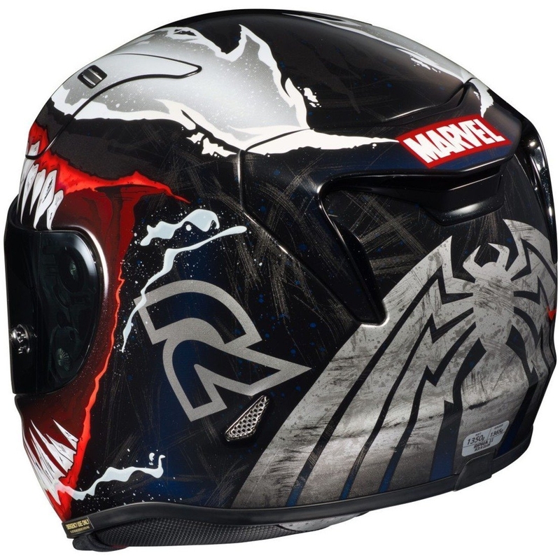 HJC RPHA 11 Venom II MC1 crno-bijelo-crvena integralna motociklistička kaciga