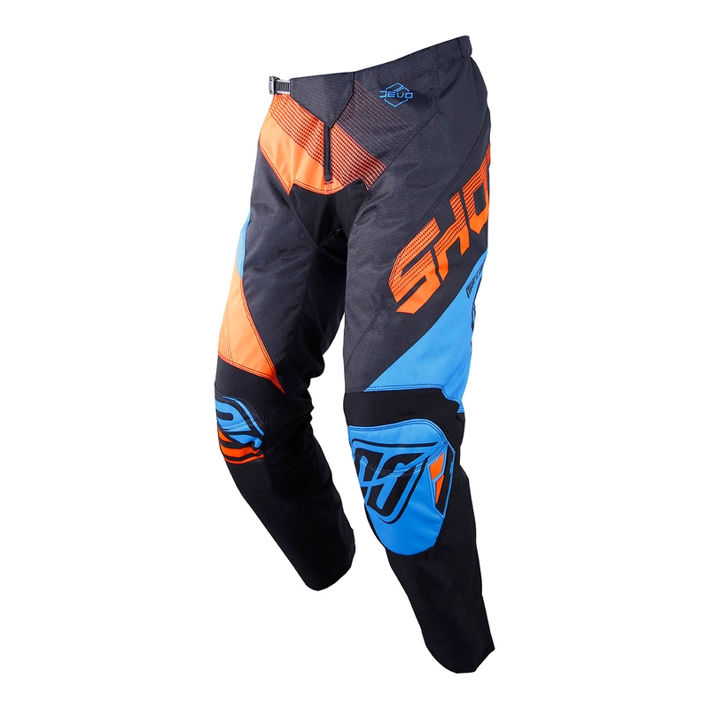 Shot DEVO Ultimate motocross hlače plavo-fluo narančasta rasprodaja