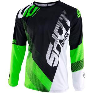 Motocross dres Shot DEVO Ultimate crno-fluo zeleni