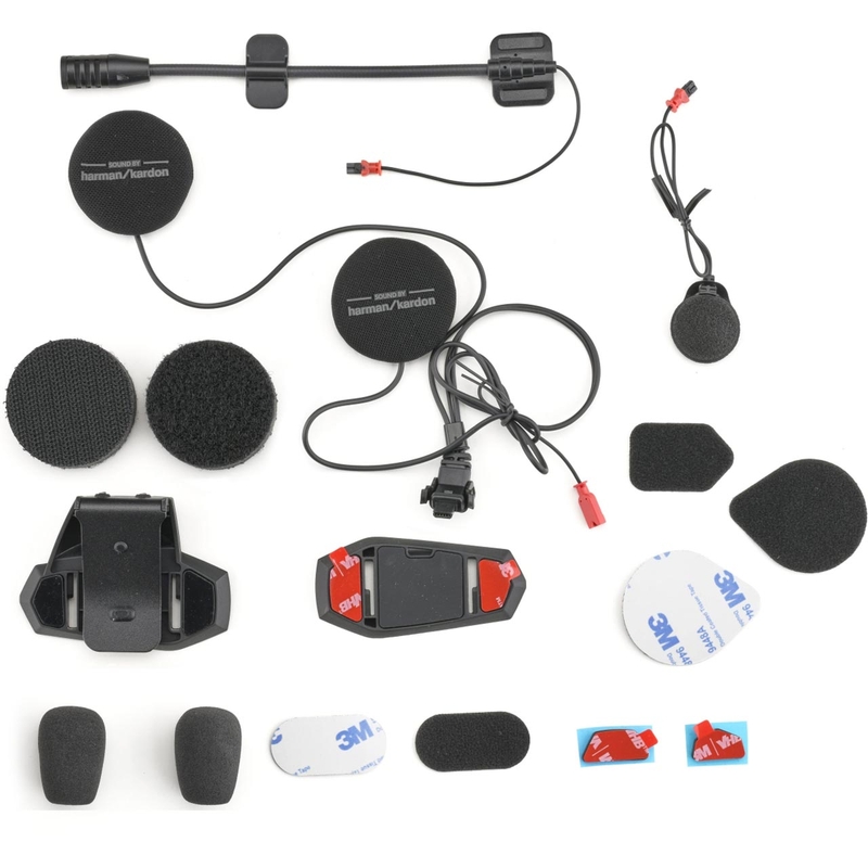 Interphone Era 1X HK 40 mm audio set crni