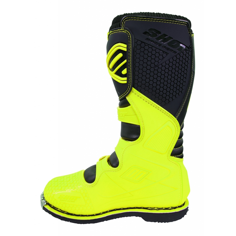 Motorističke čizme Shot X10 crno-fluo žute rasprodaja