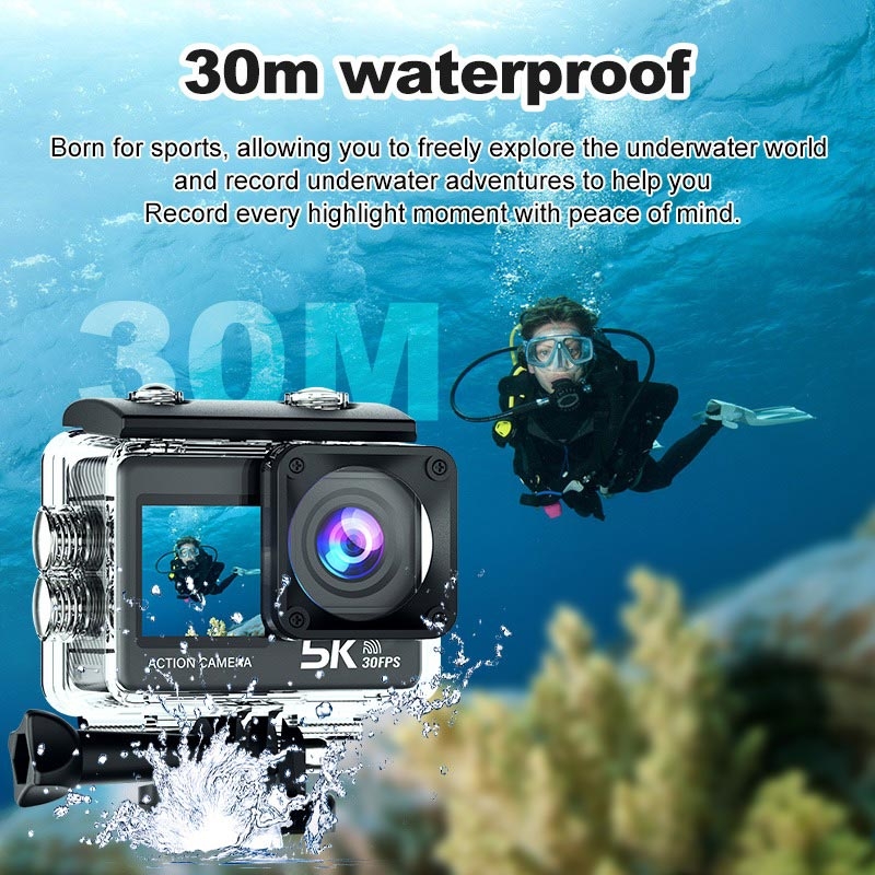 Akcijska kamera MaxTo 5K V3