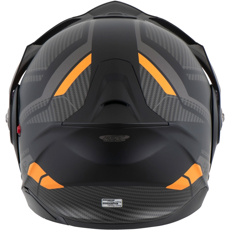Motociklistička kaciga na preklop Scorpion ADX-2 LEWIS mat crno-narančasta
