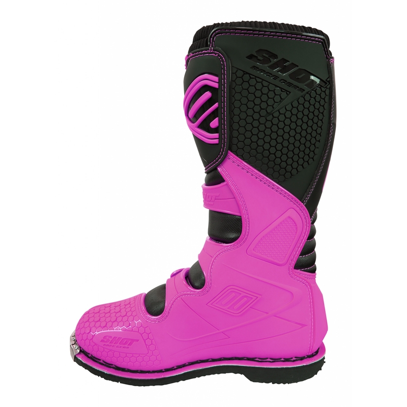 Motociklističkih čizama Shot X10 Black-Fluo Pink rasprodaja