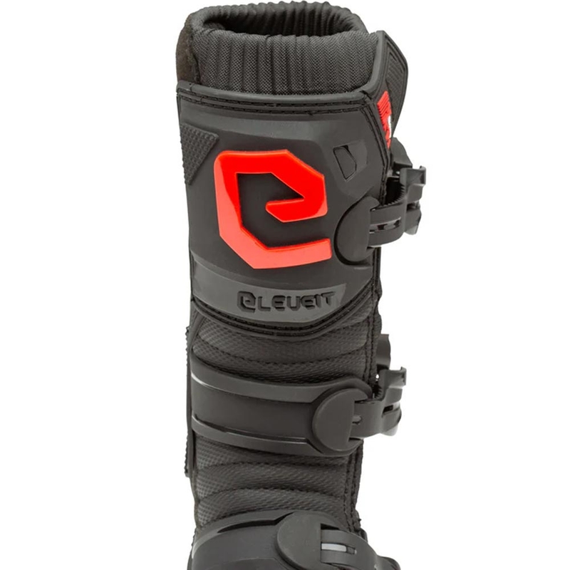 Eleveit X-Peak dječje motokros čizme crno-crvene
