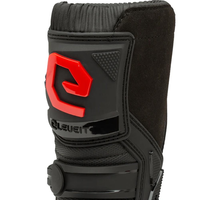 Eleveit X-Peak dječje motokros čizme crno-crvene