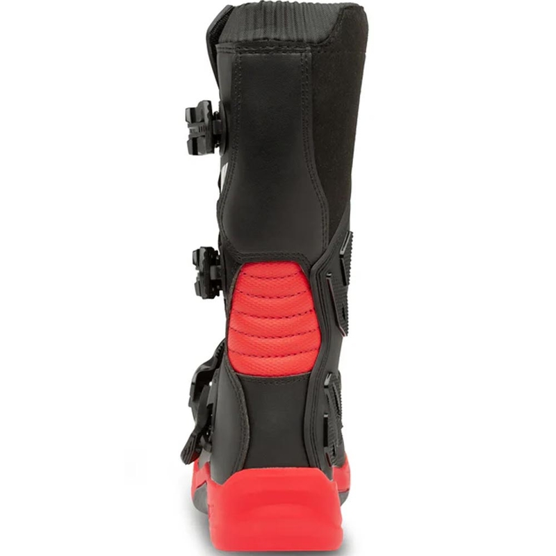 Eleveit X-Peak dječje motokros čizme crno-crvene