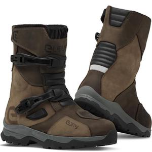 Eleveit X Land ADV Low E-Dry motociklističke čizme smeđe boje