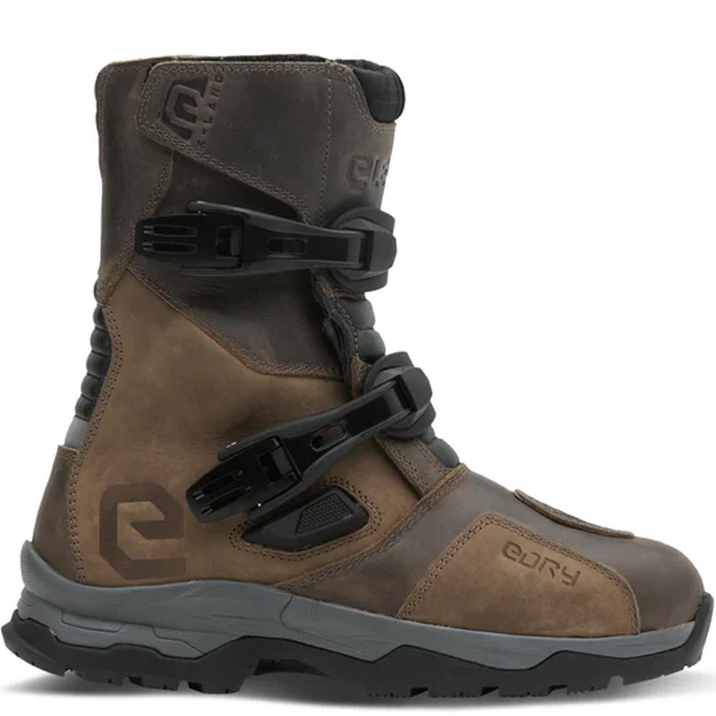 Eleveit X Land ADV Low E-Dry motociklističke čizme smeđe boje