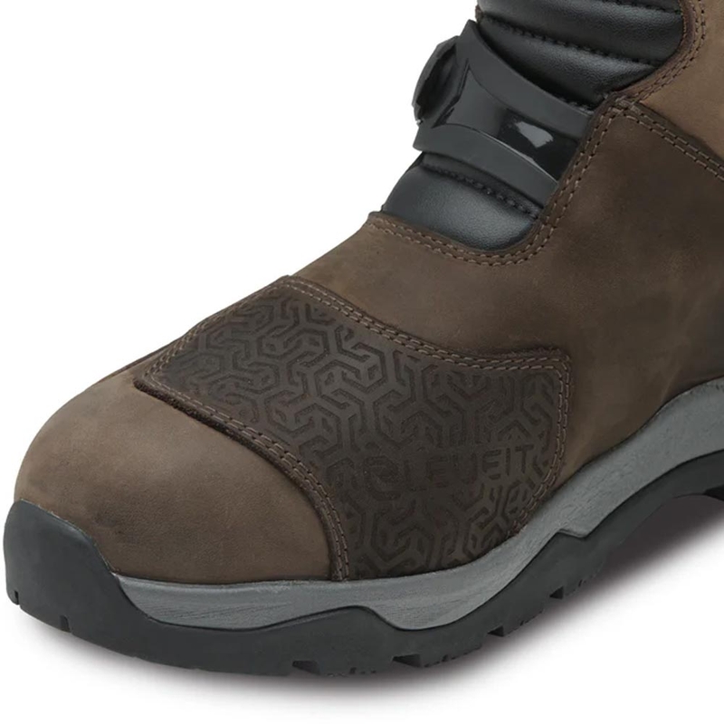 Eleveit X Land ADV Low E-Dry motociklističke čizme smeđe boje