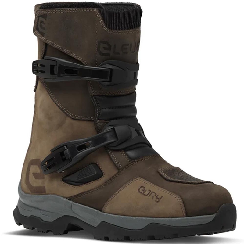 Eleveit X Land ADV Low E-Dry motociklističke čizme smeđe boje