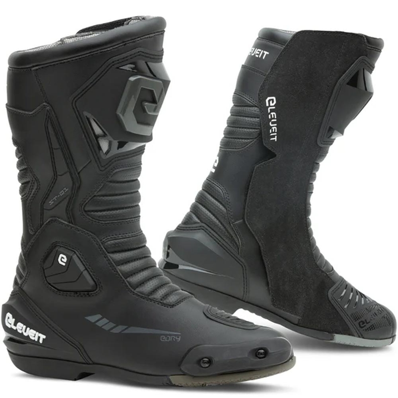 Eleveit ST-01 E-Dry motociklističke čizme crne boje