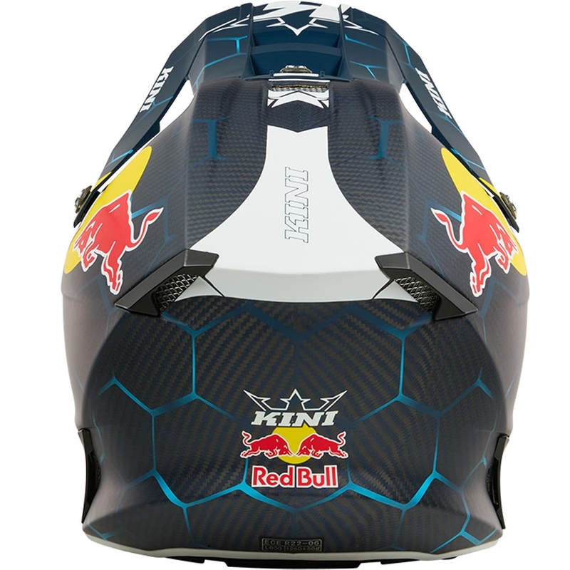 Motokros kaciga KINI Red Bull MXC2 2.0 plavo-bijela