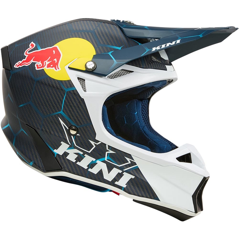 Motokros kaciga KINI Red Bull MXC2 2.0 plavo-bijela