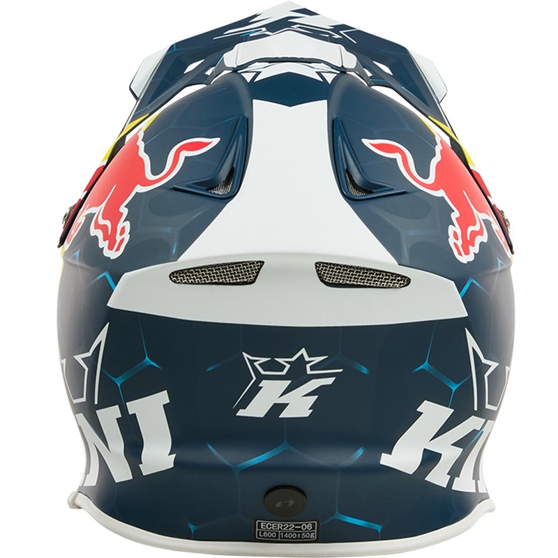 Motokros kaciga KINI Red Bull MXC1 1.0 plavo-bijela