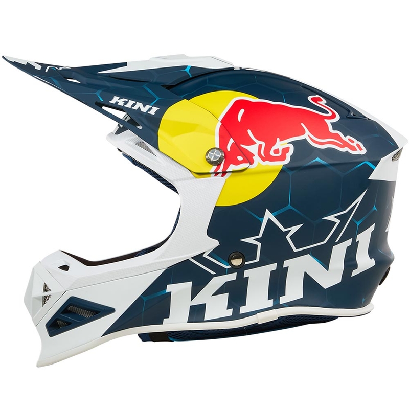 Motokros kaciga KINI Red Bull MXC1 1.0 plavo-bijela