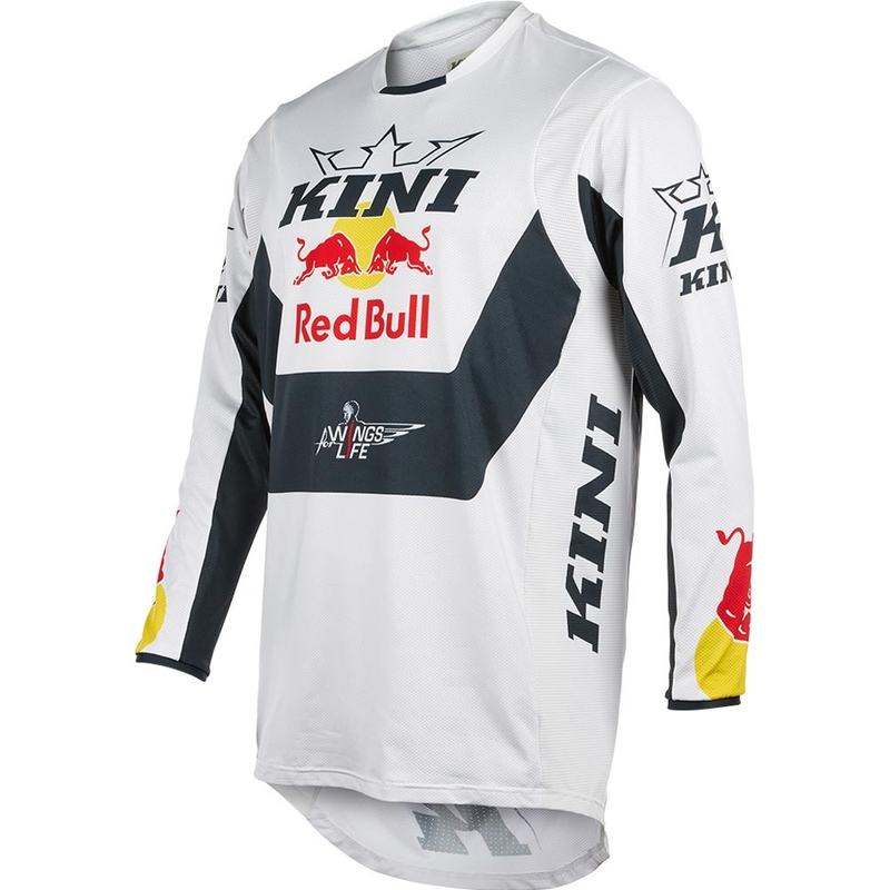 KINI Red Bull MXC 1.0 motokros dres bijeli