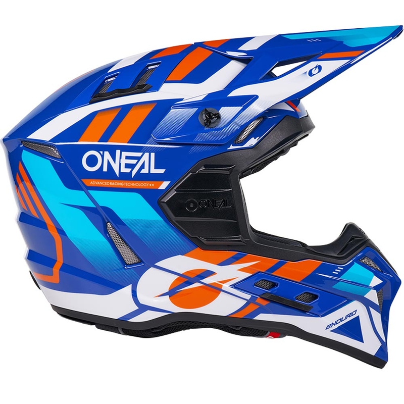 Motokros kaciga O´Neal EX-SRS Dust plavo-narančasta