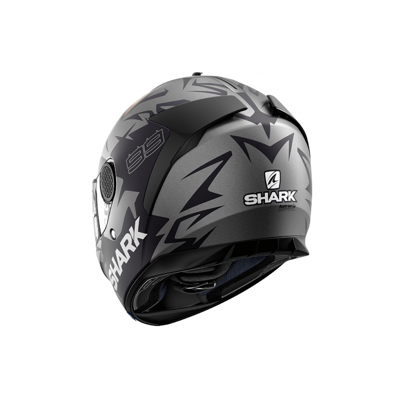 Full face kaciga SHARK SPARTAN 1.2 Lorenzo Austria GP Mat crno-siva rasprodaja