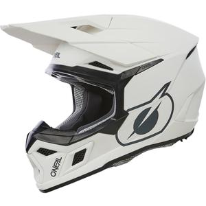 Motokros kaciga O´Neal 3SRS Solid mat bijela