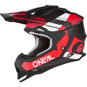 Motokros kaciga O'Neal 2SRS Spyde mat crno-crveno-bijela