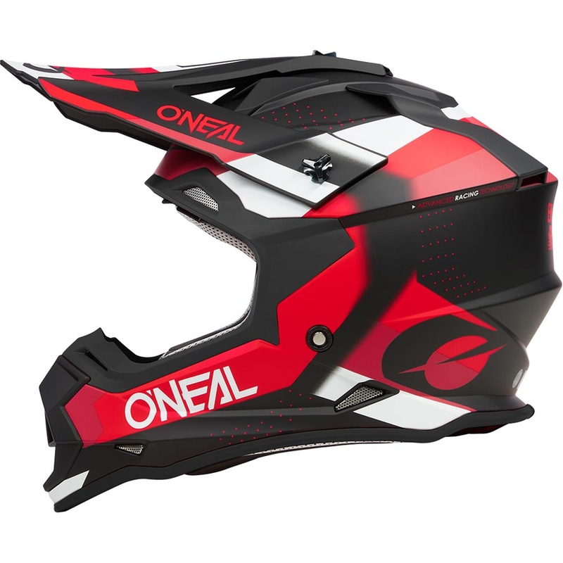 Motokros kaciga O'Neal 2SRS Spyde mat crno-crveno-bijela