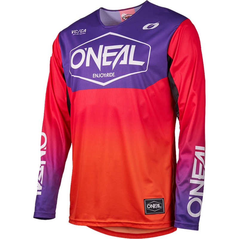O'Neal Mayhem Hexx motokros dres narančasto-ljubičaste boje