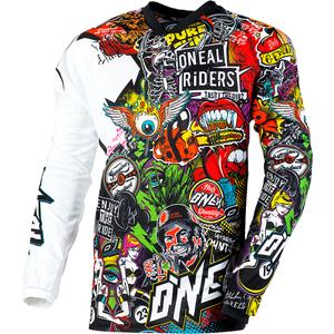Motokros dres O´Neal Mayhem Crank crno-višebojni