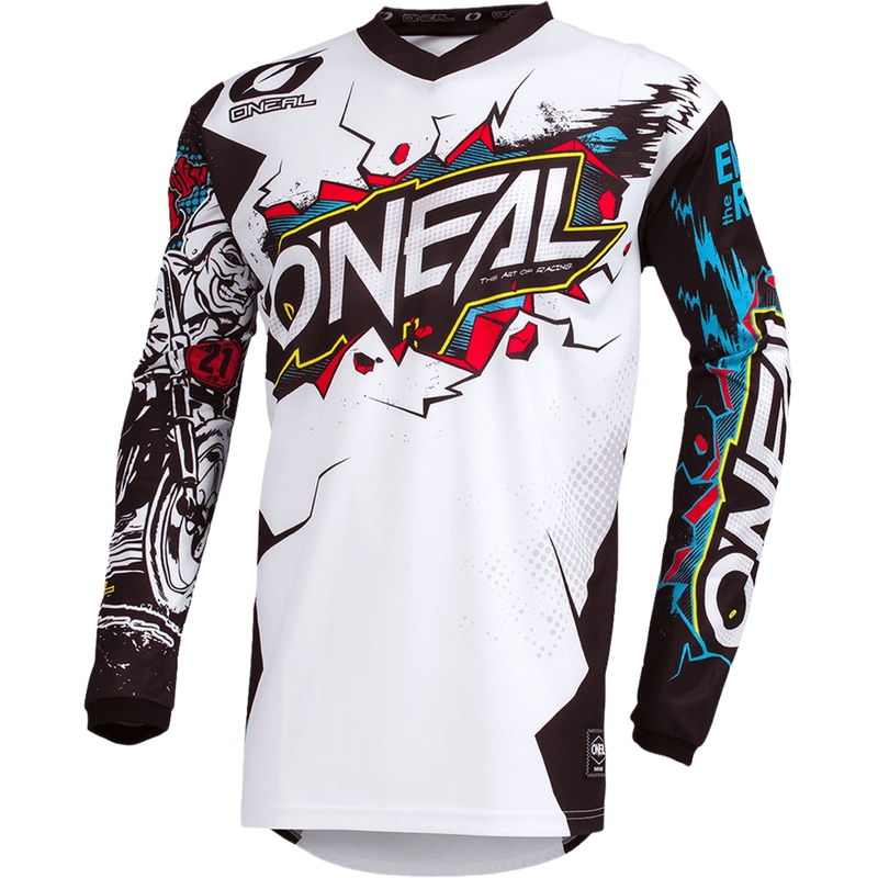 O'Neal Element Villain motokros dres bijeli