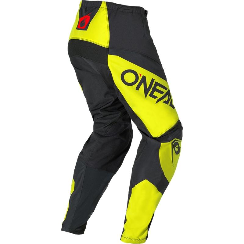 O´Neal Element Racewear motokros hlače crno-fluo žute