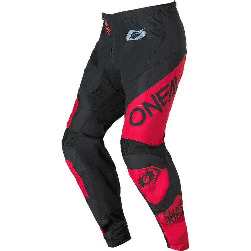 O´Neal Element Racewear motokros hlače crno-crvene boje