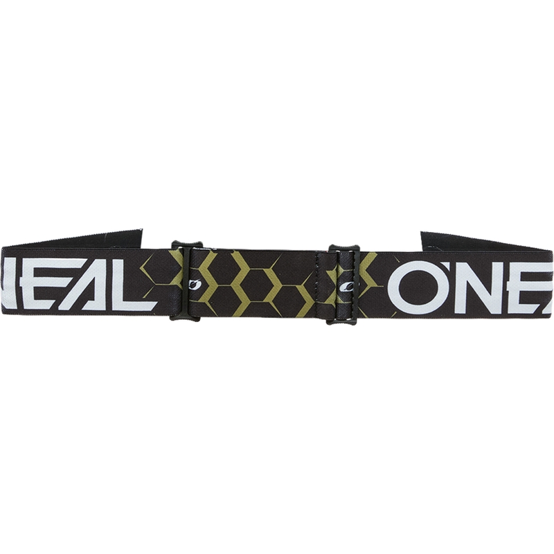 Motokros naočale O´Neal Hexa crno-zlatne (srebrni zrcalni pleksiglas)