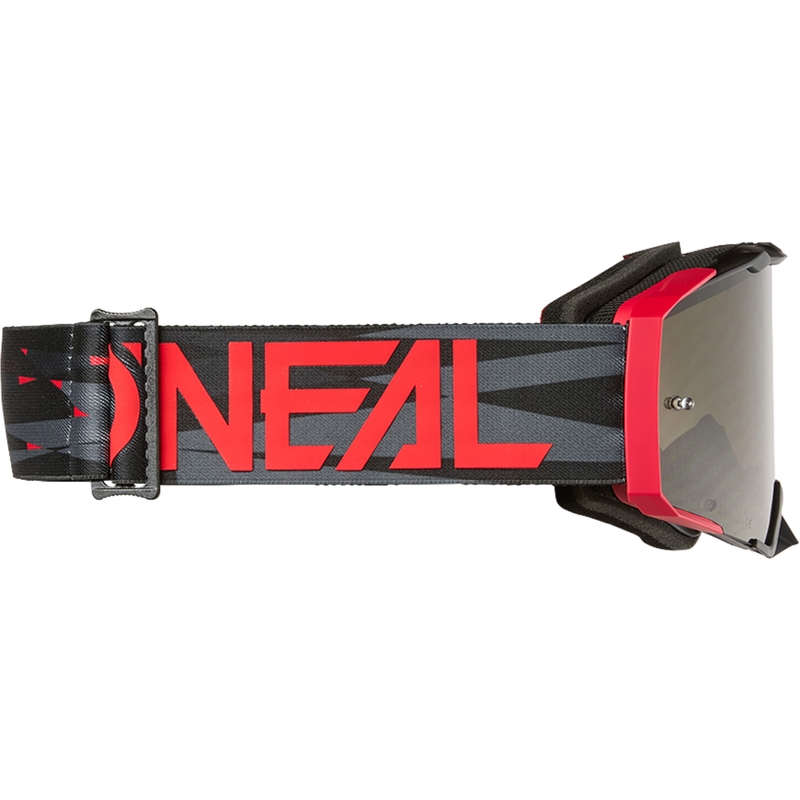 Motokros naočale O´Neal B-33 Ictus crno-crvene (sivi pleksiglas)