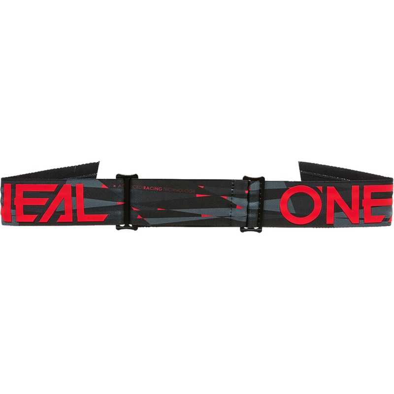 Motokros naočale O´Neal B-33 Ictus crno-crvene (sivi pleksiglas)
