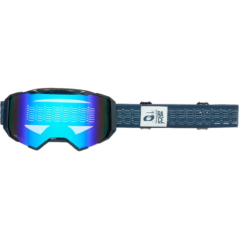 Motokros naočale O´Neal B-22 Static blue (iridij plavi pleksiglas)