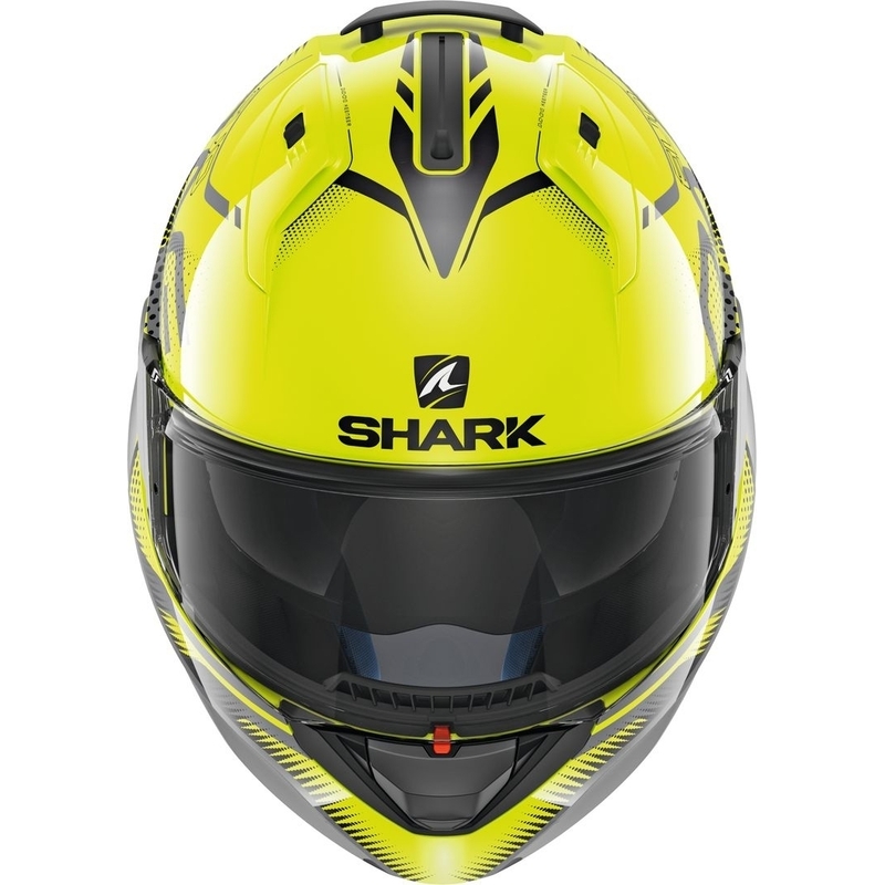 SHARK EVO-ONE 2 Flip Up kaciga Keenser žuto-crna rasprodaja